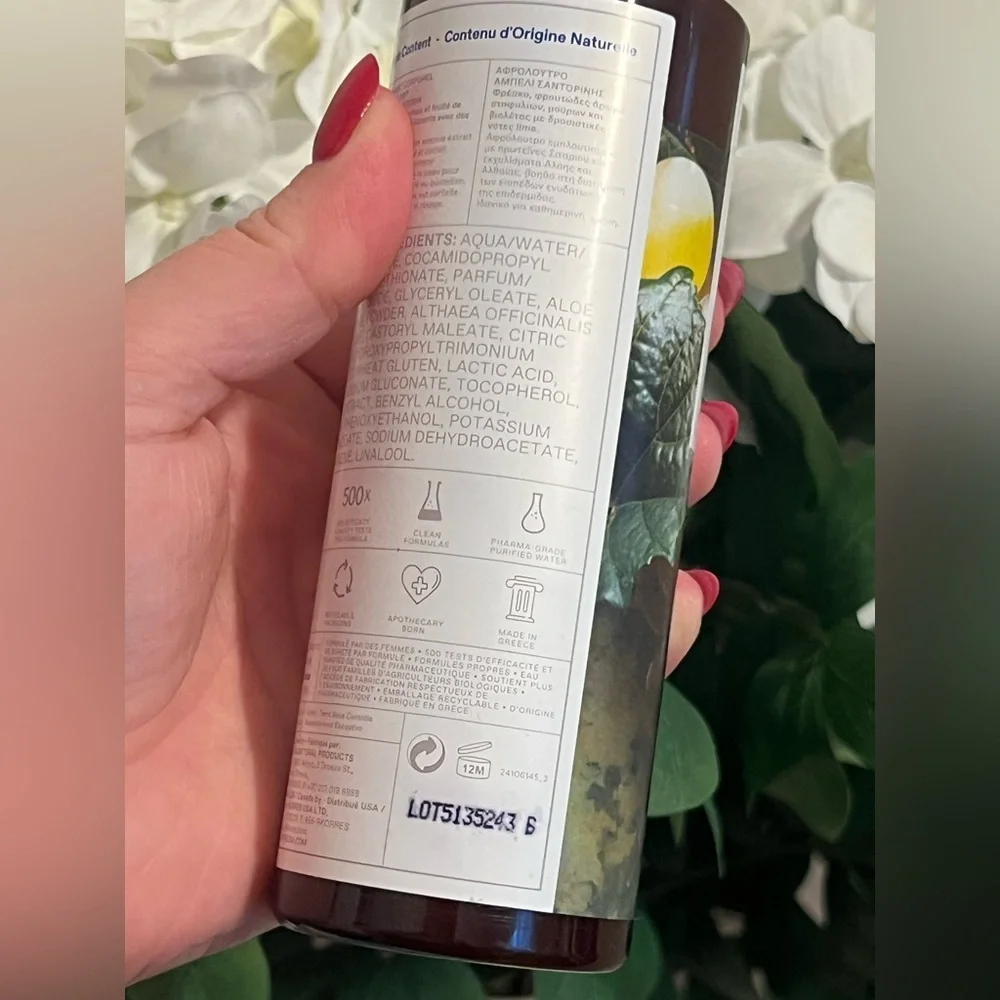 KORRES • RENEWING BODY CLEANSER